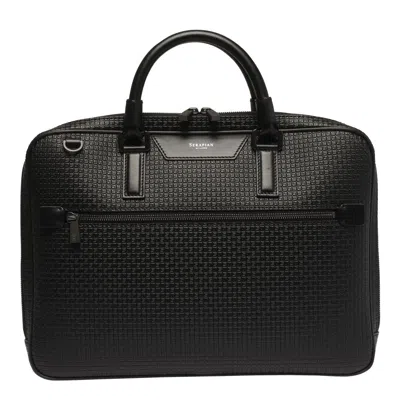 Serapian Suitcases In Black