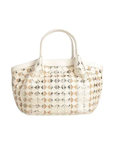 Serapian Woman Handbag Beige Size - Leather