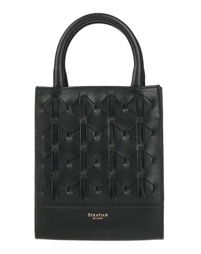Serapian Woman Handbag Black Size - Leather