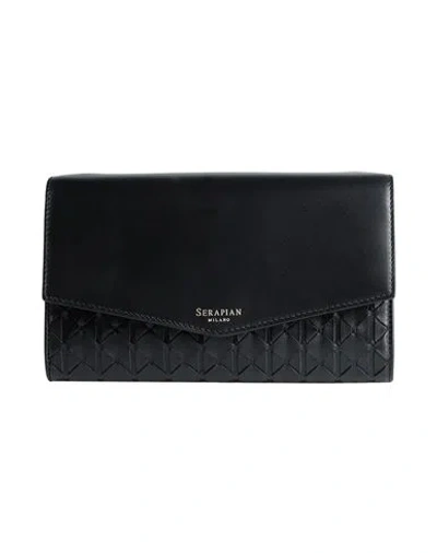 Serapian Woman Handbag Black Size - Leather