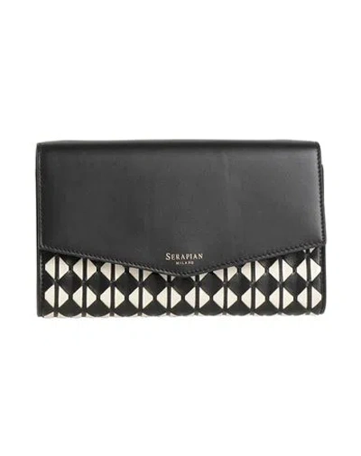 Serapian Woman Handbag Black Size - Leather