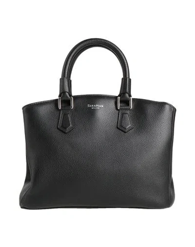 Serapian Woman Handbag Black Size - Leather