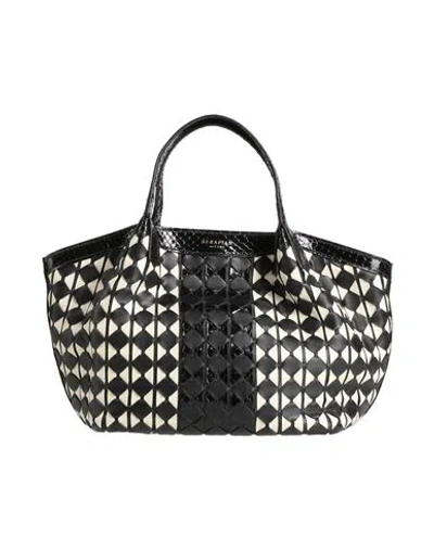 Serapian Woman Handbag Black Size - Leather