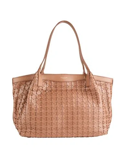 Serapian Woman Handbag Light Brown Size - Leather In Beige