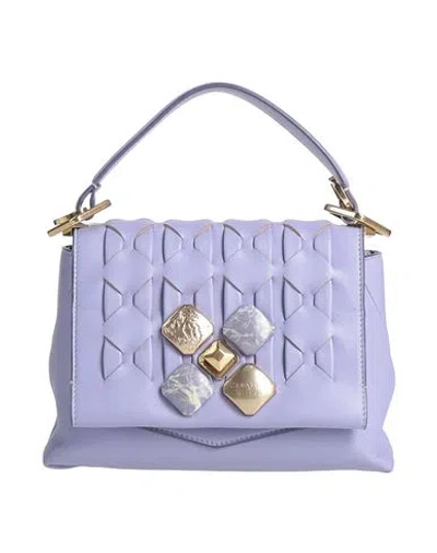 Serapian Woman Handbag Lilac Size - Leather