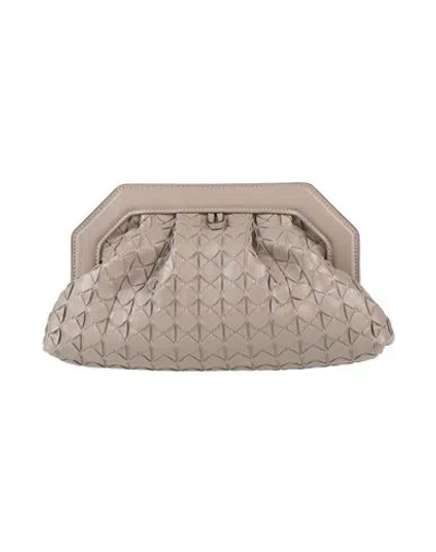 Serapian Woman Handbag Taupe Size - Leather In Grey
