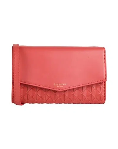 Serapian Woman Handbag Tomato Red Size - Leather