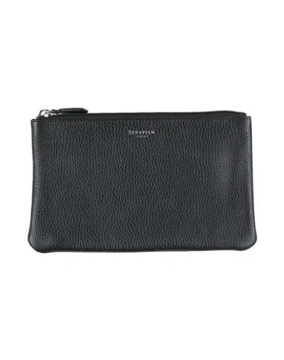 Serapian Woman Pouch Black Size - Leather