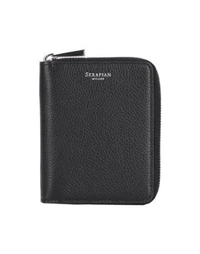 Serapian Woman Wallet Black Size - Calfskin