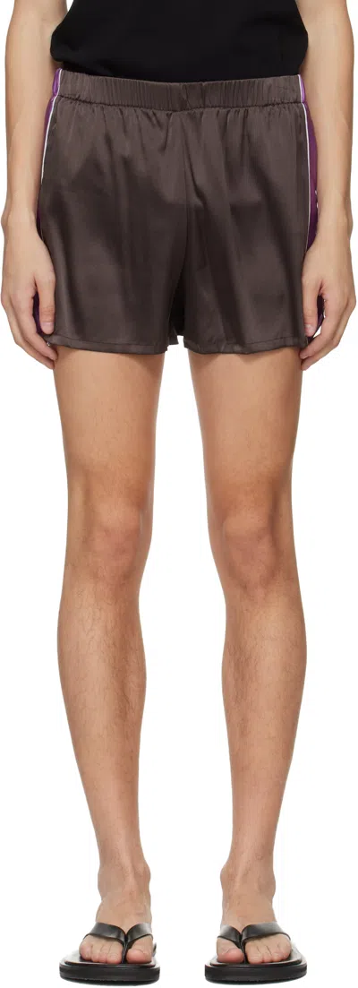 Serapis Brown Football Shorts