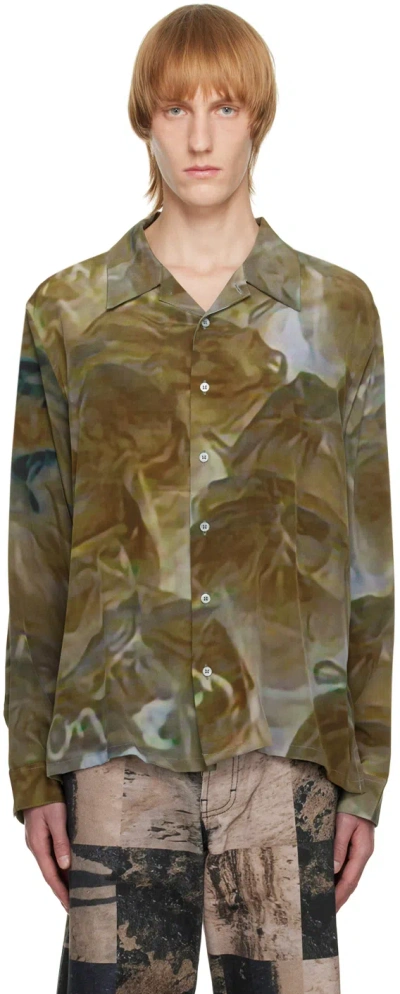 Serapis Green Bags Shirt In Print