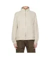 Serapis Knit Wave Track Jacket In Neutral