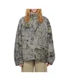 Serapis Raglan Sleeve Jacket In Multi