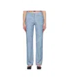 Serapis Blue Scrap Yard Fitted Jeans
