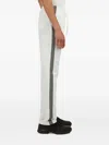 Serapis Stripe-trim Track Trousers In White