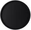 Serax Black Vincent Van Duysen Edition Passe-partout Circular Tray In Carbonised Ash