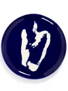 Serax Blue Abstract Print Serving Plate In Blue