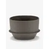 Serax Brown Kelly Wearstler Dune Porcelain Coffee Cup Set Of Two In Brown
