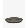 Serax Brown Kelly Wearstler Dune Porcelain Saucer Set Of Two In Brown