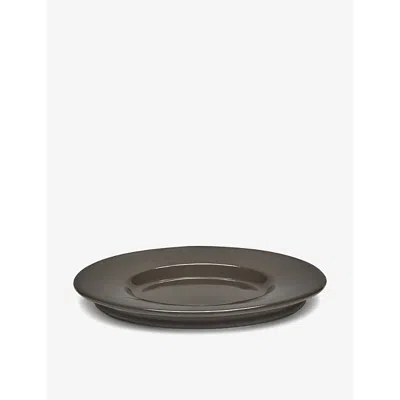 Serax Brown Kelly Wearstler Dune Porcelain Saucer Set Of Two