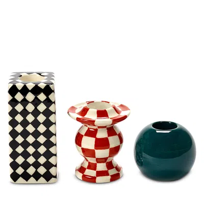 Serax Candle Holders, Set Of 3 In Multi