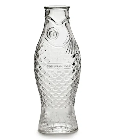 Serax Carafe Fish Glass, Set Of 1 In Multi