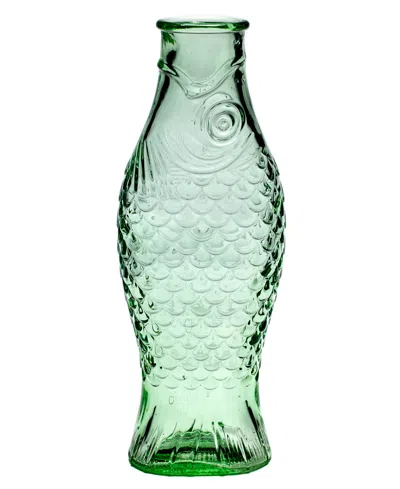 Serax Carafe Fish Glass, Set Of 1 In Green