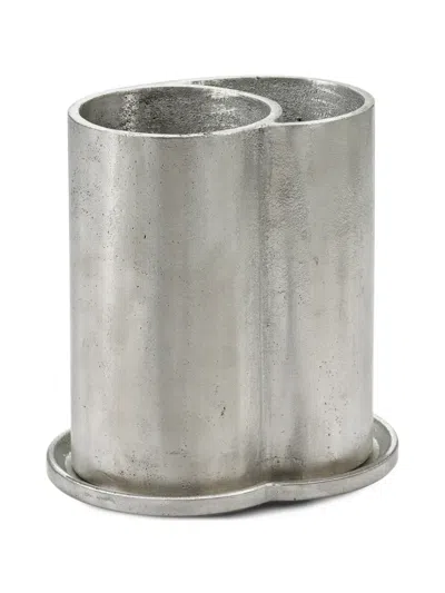 Serax Cast-metal Wine Cooler In Silver