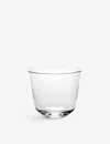 Serax Grace Lead-free Crystal Tumbler 7cm In Clear