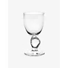 Serax Out Of Lines White Wine Glasses Set Of Four In Clear