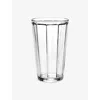 Serax Clear Surface Long-drink Extra-large Glass 14cm In Transparent