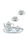 Serax Cloud-pattern Cup And Saucer Set In Blue