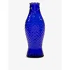 Serax Fish Bottle In Dark Blue