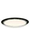 Serax De' By Anna Demeutelemeester Dinner Plate In Black/white