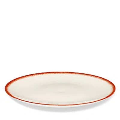 Serax De' By Anna Demeutelemeester Dinner Plate In Red