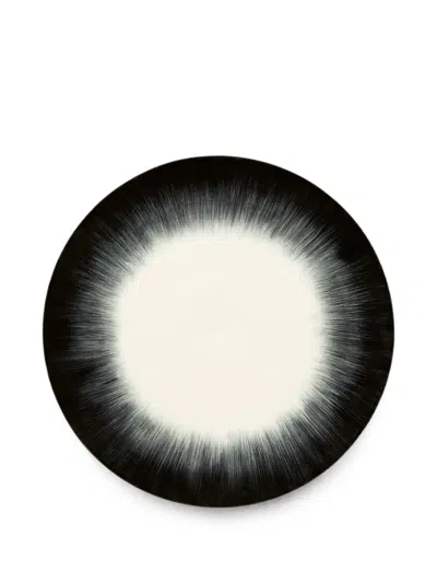 Serax Dé Gradient-effect Plates (set Of Two) In Black
