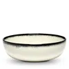 Serax De High Plate Var A In White/black