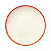 Serax De Plate Var 2 In White/red
