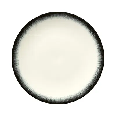 Serax De Plate Var 3 In White/black
