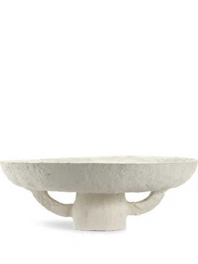 Serax Earth Textured Plate In White