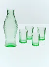 Serax Fish And Fish Carafe And Glasses Set In Green