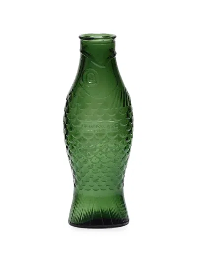 Serax Fish & Fish Carafe In Green