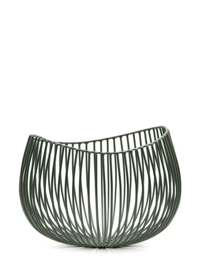 Serax Gio Basket (16cm X 23cm) In Green