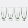 Serax Set Of Four Dora High Glasses In Green