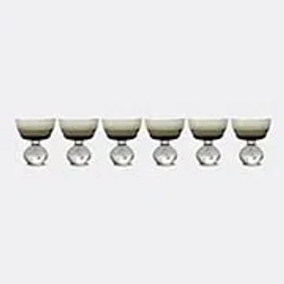 SERAX GLASSWARE SMOKY GREY UNI