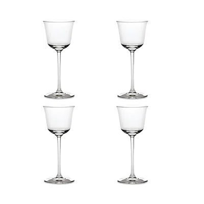 Serax Grace White Wine Transparent Glass, Set Of 4