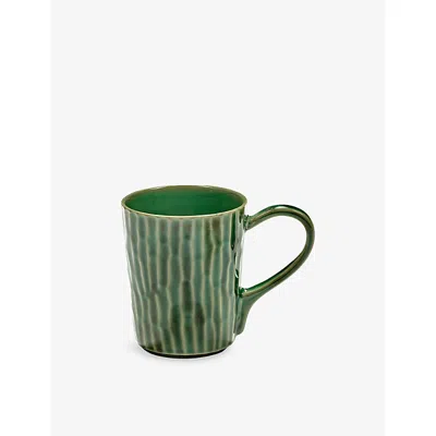Serax Green Lanza Stoneware Tea Cup 10cm