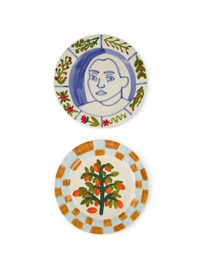 Serax Inti Munay Dinner Plate (set Of Two) In Neutral