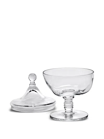 Serax Josephine Dome-lid Boutonniere In Transparent