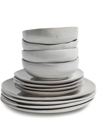 Serax La Mère 12-piece Dinner Set By Marie Michielssen In White